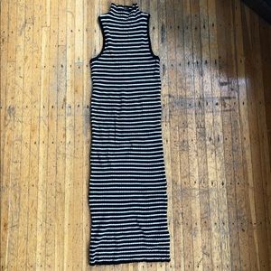 Forever 21 Racerback Stripe Midi Dress